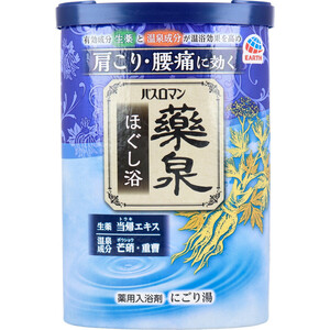 まとめ得 バスロマン 薬泉 ほぐし浴 薬用入浴剤 にごり湯 600g x [5個] /k