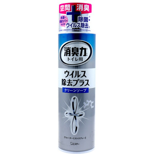 まとめ得 トイレの消臭力スプレー ウイルス除去プラス クリーンソープ 280mL x [8個] /k