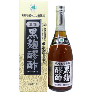 まとめ得 ※黒麹醪酢（もろみ酢無糖タイプ）　７２０mＬ x [3個] /k