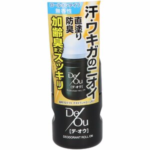 まとめ得 デ・オウ　薬用プロテクト　デオドラントロールオン　無香性　50ml 　制汗剤・デオドラント x [3個] /h