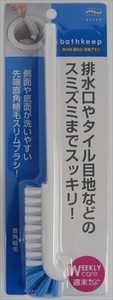 まとめ得 ＢＫＡ０５排水口・目地ブラシ 　 アイセン 　 掃除用品 x [16個] /h