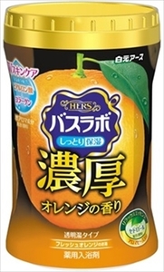 まとめ得 ＨＥＲＳバスラボボトル　濃厚オレンジの香り６００ｇ 　 白元アース 　 入浴剤 x [12個] /h