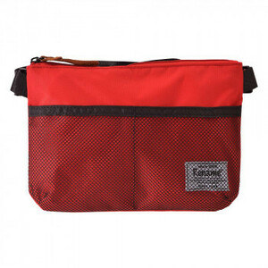 Rename mesh pocket nylon sakoshu bag red RSN71019-RD-F /a