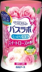 まとめ得 ＨＥＲＳバスラボボトル　スイートローズの香り６００ｇ 　 白元アース 　 入浴剤 x [20個] /h