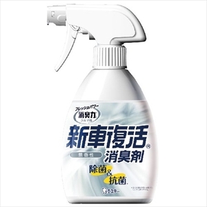 まとめ得 消臭力クルマ用　新車復活消臭剤　無香性　２５０ＭＬ x [10個] /h