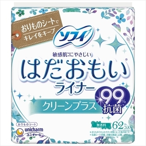 まとめ得 ソフィはだおもいライナークリーンプラス６２枚 　 ユニ・チャーム（ユニチャーム） 　 生理用品 x [12個] /h