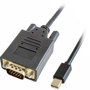 IOデータ IO DATA ゴッパ miniDisplayPort-VGA変換ケーブル 2m ブラック GP-MDPV15K-20 /l