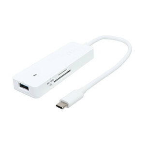 MCO USB3.2 Gen2ハブ Type-C ホワイト USH-10G2C/WH /l