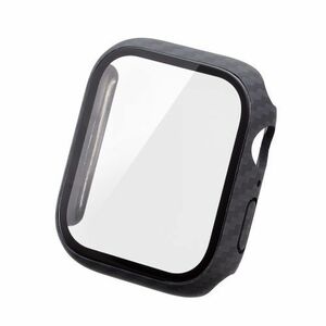 まとめ得 エレコム Apple Watch Series 9 45mm用フルカバーケース プレミアムガラス ゴリラ0.21mm AW-23AFCGOCB x [2個] /l