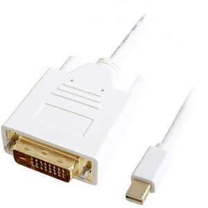 まとめ得 IOデータ IO DATA ゴッパ miniDisplayPort-DVI(D)変換ケーブル 2m ホワイト GP-MDPDVI/W-20 x [2個] /l