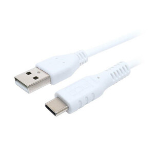 まとめ得 MCO シリコンUSB2.0ケーブル AtoC 2m ホワイト USB-YCA20/WH x [3個] /l