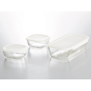  summarize profit HARIO preservation container M size 3 point set 2154-033 x [2 piece ] /l