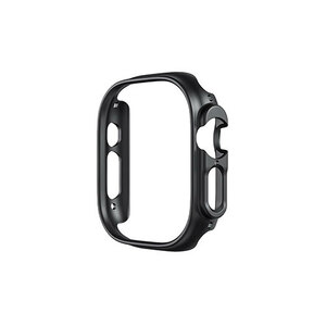 まとめ得 TF7 ティーエフセブン Air Skin ハードケース for Apple Watch Ultra 49mm マットブラック TF72728 x [2個] /l