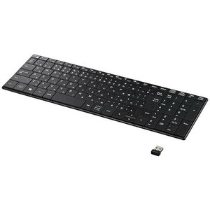 BUFFALO Buffalo quiet sound wireless key board black BSKBW330BK /l