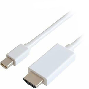 まとめ得 IOデータ IO DATA ゴッパ miniDisplayPort-HDMI変換ケーブル 2m ホワイト GP-MDPHD/W-20 x [2個] /l