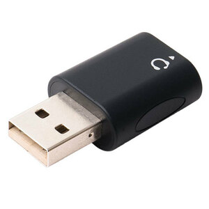 まとめ得 MCO オーディオ変換アダプタ USBポート-3.5mmミニジャック 4極タイプ PAA-U4P x [2個] /l