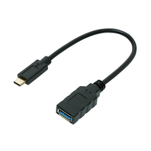 【5個セット】 MCO USB Type-C 3.1 Gen2対応ホストケーブル 0.15m ブラック SAD-CH03/BKX5 /l_画像1