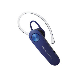 エレコム Bluetoothヘッドセット/通話・音楽両対応/HD Voice対応/HS11/ブルー LBT-HS11BU /l