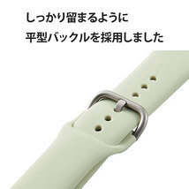 まとめ得 エレコム Apple Watch用シリコンバンド ニュアンスカラー(41/40/38mm) AW-41BDSCGIV x [2個] /l_画像6