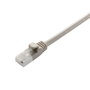Резюме Elecom LAN Cable/Cat6 Compatible/Eu Rohs Directive/Prevention складывания ногтей/Простая спецификация пакета/20 м/светло-серый LD-GPT/LG20/RS X [2]/L