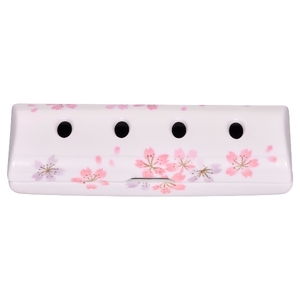  summarize profit .... incense stick plate ( large ) Sakura floral print Japan ... incense stick x [2 piece ] /h