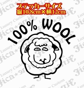 ◇送料無料◇世田谷ベース 100% WOOL ステッカー ◇100%ウール SEAF USAF ロードストローラー 【No.137】