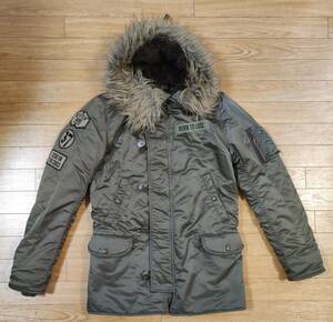 HYSTERIC GLAMOUR HG ヒステリックグラマー N-3B フライトジャケット プリマロフト PRIMALOFT 4AC-0242 Mサイズ