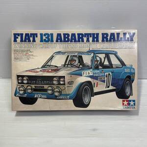 ◯Z13 未組立 TAMIYA タミヤ 1/20 FIAT 131 ABARTH RALLY フィアット アバルト ラリー プラモデル '80 モンテカルロ優勝車 激レア