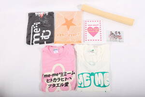 管022018/me-me* ミーム/グッズ/成瀬心美/Maika/神咲詩織/桜ここみ/ カレンダー/Tシャツ/写真/Love Night Dream Box 限定DVD/タオル