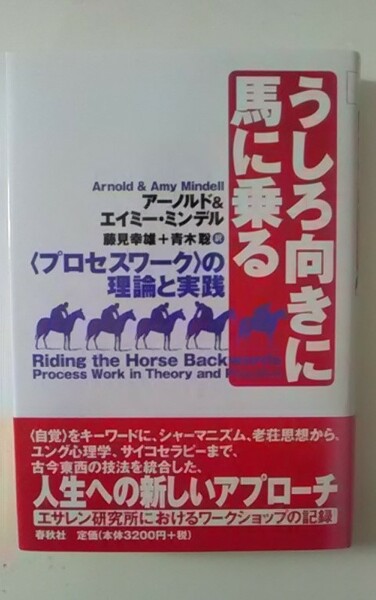 うしろ向きに馬に乗る　プロセスワークの理論と実践　アーノルド・ミンデル　エイミー・ミンデル　著　藤見幸雄　青木聡　訳