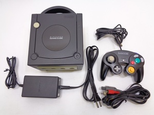 ニンテンドー ゲームキューブ ブラック 本体 動作確認済み 黒 DOL-001 任天堂 NINTENDO GAMECUBE 生産終了 絶版 希少 お宝