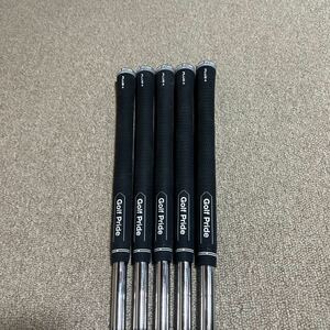 1円スタート！N.S.PRO MODUS3 TOUR105 FlexS 日本シャフト　ゴルフプライド　状態良好　5〜9 セット　軽硬　人気　Golf M60R PLUS4