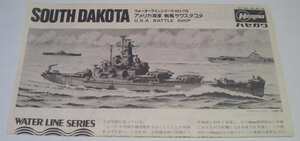 【ジャンク】ハセガワ 1/700 戦艦サウスダコタ WL No.119