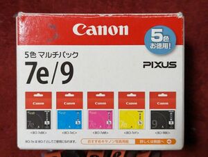 Canon インクカートリッジ PIXUS BCI-7e ４色BCI-9なし 2016.09製