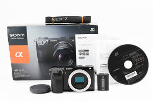 ソニー SONY ミラーレス一眼 α NEX-7 ボディ NEX-7 デジタルカメラ 【元箱付き】 【動作確認済み】 #1095