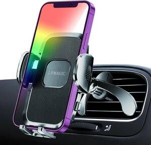 LIFMAGIC スマホホルダー 車 ベンツ アクセサリー エアコン 吹き出し口 車載 用 スマホ 車用 携帯 ホルダー 車内 iphone スタンド 送風口 