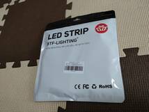 BTF-LIGHTING FCOB COB LEDテープライト 高密度 フレキシブル LEDテープライト 10M/ロール 5280LEDs 昼光色 6000K 幅10mm ストリップライト_画像8