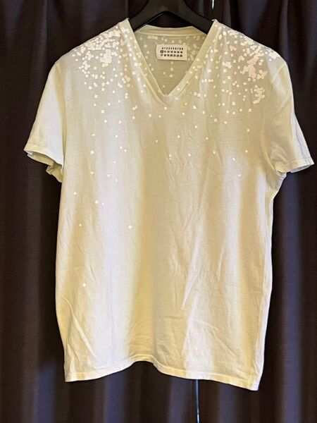マルタンマルジェラ 紙吹雪Tシャツ カットソー 半袖