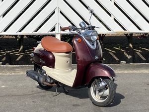 愛知発☆ YAMAHA ヤマハ 1997年モデル ビーノ A-5AU キャブ 原付 スクーター 2サイクル 燃費カタログ値47km/L ※商品説明要確認