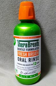 # free shipping # Sera blur Smile do mint 473ml fresh breath oral rinse TheraBreath in bigore-ting