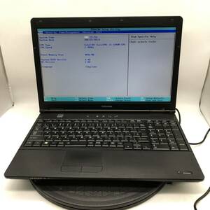 【BIOS起動】本体キレイ 東芝 dynabook Satellite B552/H CPU Corei5-3210M メモリ4GB HDD SSD無 中古 ジャンク PC ノートパソコン 基盤 3