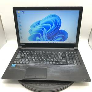 【訳あり処分】東芝 dynabook Satellite B35/R CPU Celeron 3205U RAM8GB SSD256GB DVD カメラ Windows11 中古 PC ノートパソコン 基盤