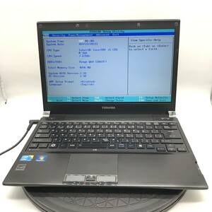 【BIOS起動】 ジャンク 東芝 dynabook R730/B PR730BAAU3BA51 CPU Core i5 560M メモリ4GB SSD128GB 13.3型 中古 PC ノートパソコン 基盤