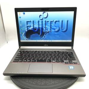 【処分品】本体キレイ 富士通 LIFEBOOK E736/P FMVE10021 CPU Core i5 6300U メモリ8GB SSD256GB Windows11 Office 中古 PC ノートパソコン