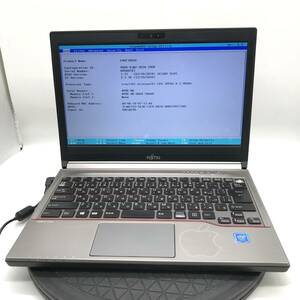 【BIOS起動】ジャンク 富士通 LIFEBOOK E736/P FMVE1002D CPU Celeron 3955U メモリ4GB HDD/SSDなし 中古 PC ノートパソコン 基盤 部品