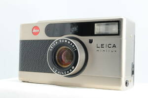 LEICA minilux ミニルックス summarit 40mm F2.4 シャンパンゴールドカラー ライカ コンパクトフィルムカメラ