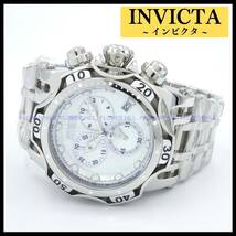 【新品・送料無料】インビクタ INVICTA 腕時計 高級 メンズ クォーツ スイスETA クロノグラフ RESERVE CHAOS 45653 メタルバンド_画像1