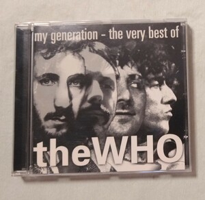 THE WHO『My Generation - the very best of』輸入盤