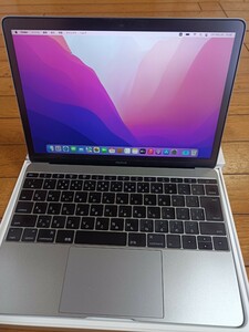 Apple MacBook 12インチ スペースグレー 256GB MLH72J/A