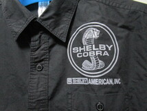 シェルビー・コブラ　プリント半袖シャツ（Shelby Cobraキャブクロージング製ワークシャツアメ車トイズマッコイムーンアイズ世田谷ベース_画像4